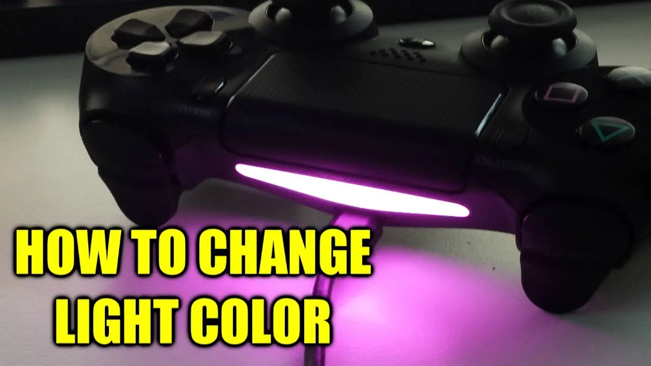 How to Change Color of Controller Ps4